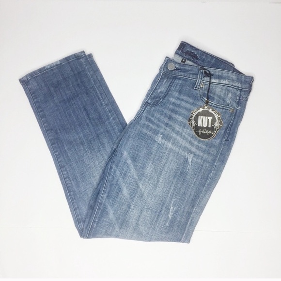 Kut from the Kloth Denim - Kut From The Kloth Catherine Ankle Straight Jeans